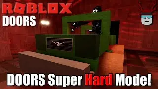 I Tried Beating SUPER HARD MODE On DOORS! | Roblox DOORS (April Fools Update)