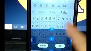 mobile mein keyboard ka size chota kaise kare !! how to reduce keyboard size in android mobile