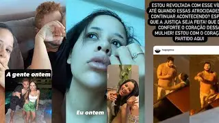 Laura tinha tomado vinho com Paulo😂 + Laura fala sobre vídeo de uma mulher sendo espancada 😠
