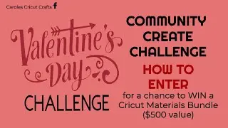 COMMUNITY CREATE CHALLENGE, HOW TO ENTER!
