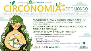 Economia circolare, transizione ecologica, riciclo dei materiali