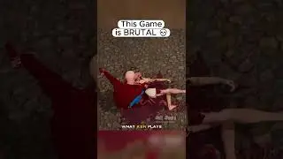 This Game is BRUTAL 💀 #halfsword #swordfighting #medieval #fyp #trending