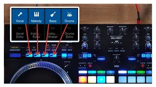 DDJ-REV7 + Serato STEMS | MIDI Tutorial