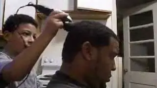 9 year old 360 wave barber !!!