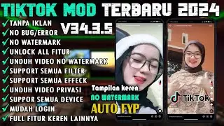 Tiktok M0D Update Terbaru 2024 || Tiktok v35.1.3 Terbaru 2024 || Tiktok M0D Auto Fyp Indonesia