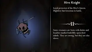 Hollow Knight | Defeating Hive Knight (REUPLOAD)