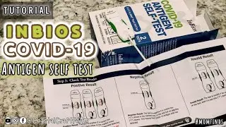 TUTORIAL: InBios Covid 19 Antigen Test | Free kit from USPS @CoastalCraftFilAm