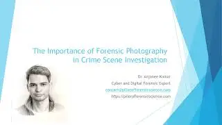 The Importance of forensic photography in crime scene investigation
