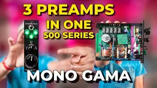 Shadow Hills MONO GAMA | 3 Preamps in one 500 series module | MilkAudioStore.com