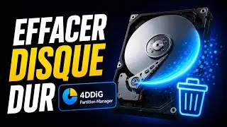 Effacer un disque dur avec 4DDiG Partition Manager