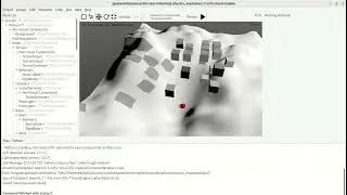 Explosion using physics impulse + mesh collider test with terrain