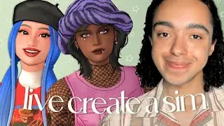 Giving YOUR Sims CC Makeovers LIVE🤍| The Sims 4: Create A Sim
