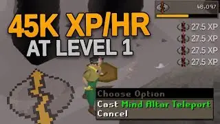 How I got 1-50 Runecrafting in 2 Hours (OSRS)