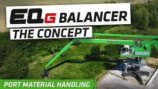 Material handler with counterweight - SENNEBOGEN EQ G Balancer