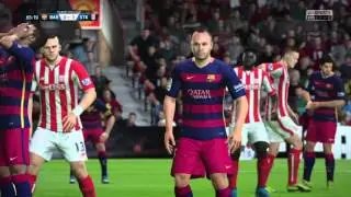 FIFA 16 Champions League Final vs Barcelona (Stoke career mode)
