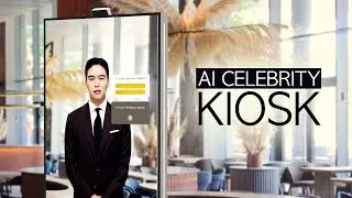Korean actor Lee Jang-woo's AI kiosk
