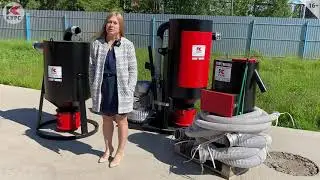 Система сбора и рекуперации абразива  СОВ 4/2