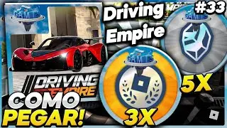 COMO PEGAR TODAS os SILVERS e SHINES do Driving Empire do EVENTO THE GAMES do ROBLOX!