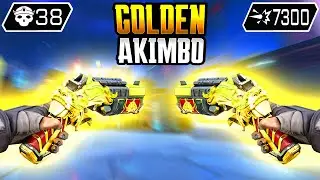 GOLDEN AKIMBO IS UNFAIR - 38 KILLS & 7300 DAMAGE (Apex Legends Gameplay)