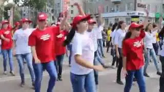 Флешмоб-Девчонки зажигают.
