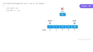 Week 3 | Pair With Target Sum | Solution