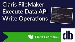 Write Operations for Execute Data API in Claris FileMaker