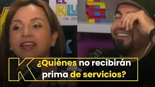 ¿Quiénes no tienen derecho a recibir prima de servicios?, una experta no responde