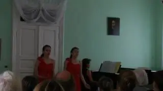 Гавриловы Диана и Марианна. Юлия Коренек