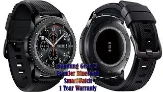 Samsung Gear S3 Review Frontier Bluetooth Smart Watch Review 1 Year Warranty BEST WATCH BRANDS