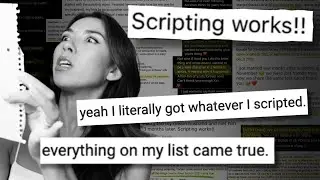 The Law of Assumption Scripting Method explained.