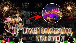 Diwali Celebration with Family ❤️ | Diwali 2k24 Vlog | #diwalivlog #diwalicelebration  #diwali2024