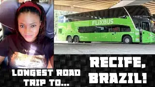 MY LONGEST ROAD TO RECIFE, BRAZIL! #recife #brazil #catedral #flixbus
