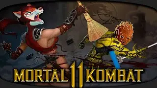 Mortal Kombat 11 БИТВА СТРИМЕРОВ ▶  Проигравший УБИРАЕТ КВАРТИРУ ▶ Стрим Айну VS Linochka
