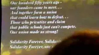 The NEA Solidarity Song