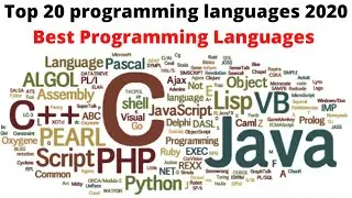 Top 20 programming languages in 2020 | Best programming languages