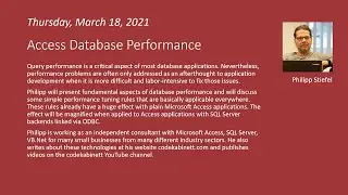 Access Database Performance