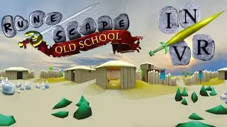 Barbarian Village in Virtual Reality (OSRS)