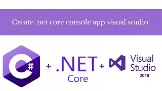 Console application C# visual studio 2022 | console application in C# tutorial | C# console project