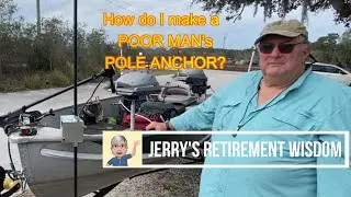 How do I make a POOR MAN's POLE ANCHOR?