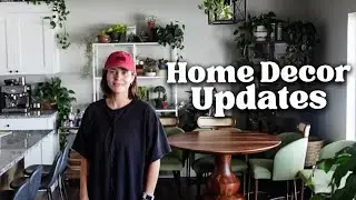 Simple Living Room Revamp | new couch from LINSY HOME, & do plant chores with me vlog
