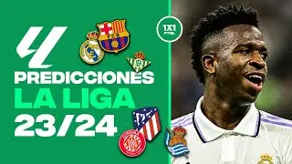 PREDICCIONES 1X1 - LA LIGA 23/24