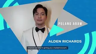 ‘Pulang Araw’ star Alden Richards supports GMA Network’s fight against piracy!