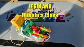 Robotics Class at Legoland California - Temporarily above the Ninjago Playground  #robotics #free