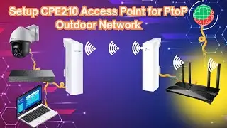 How to Setup CPE210 Access Point for Point-to-Point Outdoor - Urdu/Hind