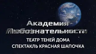 Театр теней для детей дома. Спектакль 