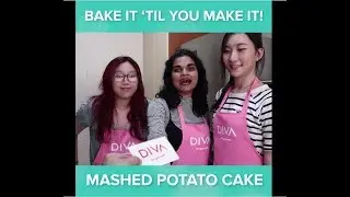 CHOCOLATE MASHED POTATO CAKE TUTORIAL | DIVA Cake Challenge | DIVA TV Asia