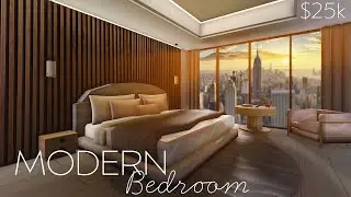 MODERN Bedroom ($25k) | Bloxburg