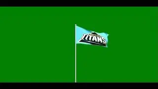 IPL Gujarat titans flag green screen