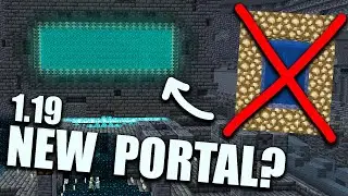 NEW PORTAL in minecraft 1.19?
