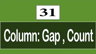 31 - ( CSS3 Tutorial ) Multi-Columns : Column Count , Column Gap